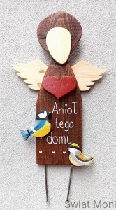 Zamów podobnego Anioł tego domu z sikorkami 81 cm 