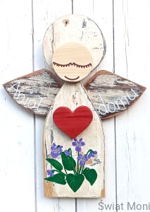 Zamów podobnego Anioł domu Fiołek 50 cm do wewnątrz 