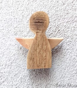 Aniołek Rustykalny Maleństwo 12 cm do wewnątrz 