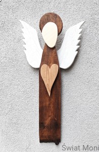 REZERWACJA !!! Anioł Gabriel 76 cm do wewnątrz 