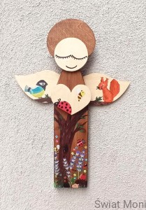 Zamów podobnego Anioł Nadzieja Leśna Łąka 45,5 cm do wewnątrz 