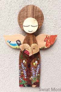 Zamów podobnego Anioł Nadzieja Leśna Łąka 45 cm 